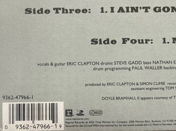 Eric Clapton : Reptile (2xLP, Album)
