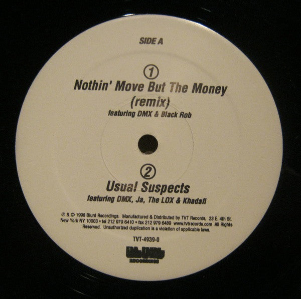 Mic Geronimo : Nothin' Move But The Money (Remix) (12")