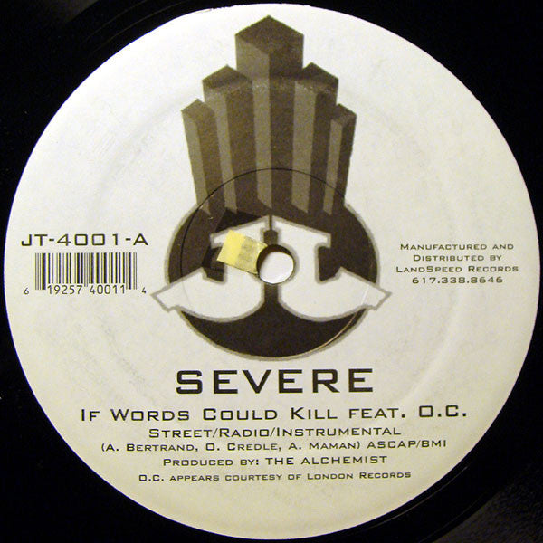 Severe : If Words Could Kill / My Way (12")