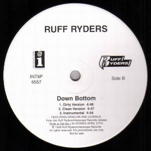 Ruff Ryders : Down Bottom (12", Promo)