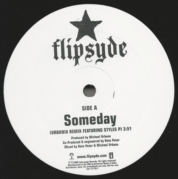 Flipsyde : Someday / Happy Birthday (12", Promo)