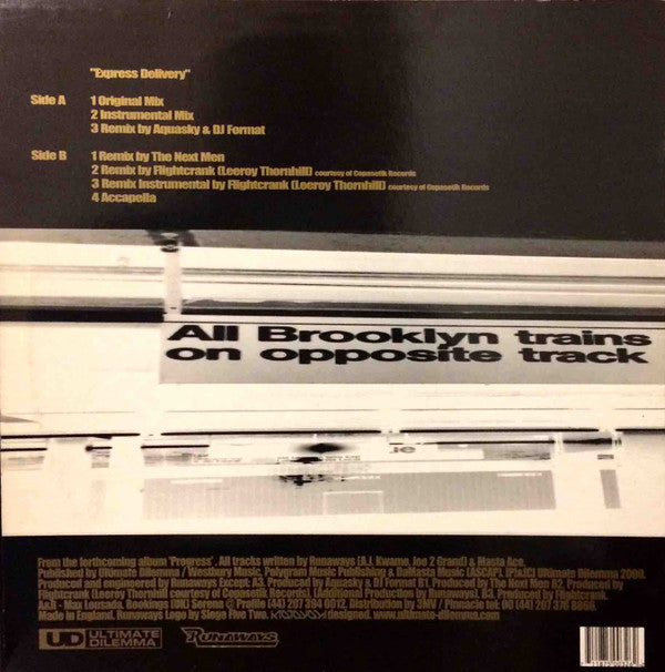 Runaways : Express Delivery (12")