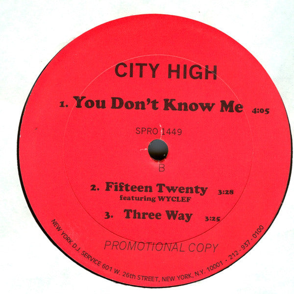 City High : Didn't Ya (12", Promo)