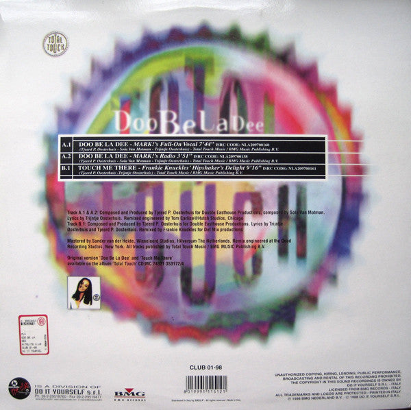 Total Touch : Doo Be La Dee (12")