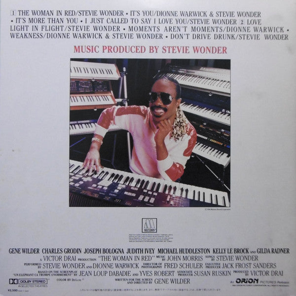 Stevie Wonder : The Woman In Red (Selections From The Original Motion Picture Soundtrack) (LP, Album, Gat)