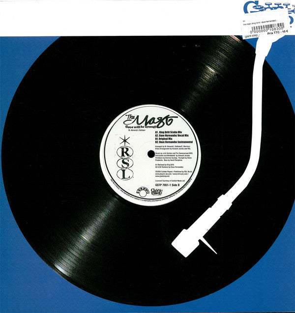 RSL : The Mast (Love Will Be Strong) (US Mixed By King Britt & Dave Hernandez) (12")