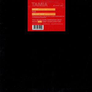 Tamia : More / On My Way (12", Single)