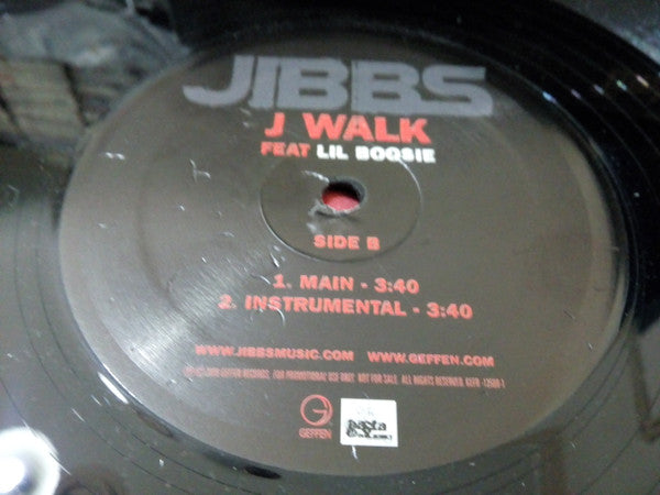Jibbs : The Dedication (Ay DJ) / J Walk (12", Promo)