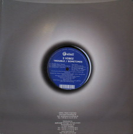 2 Vibez : Trouble / Sometimes (12")