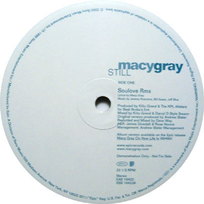 Macy Gray : Still (Soulove Remixes) (12", Promo)