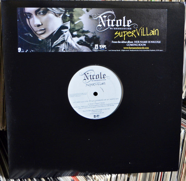Nicole Scherzinger : Supervillain (12", Single, Promo)