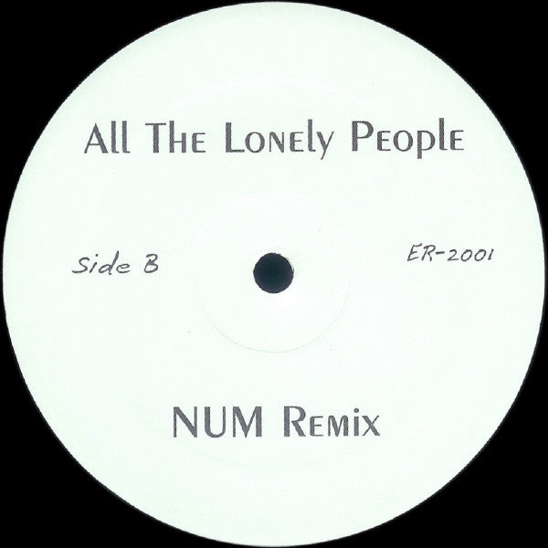 The Beatles : All The Lonely People (Num Remix) (12", Unofficial, W/Lbl)