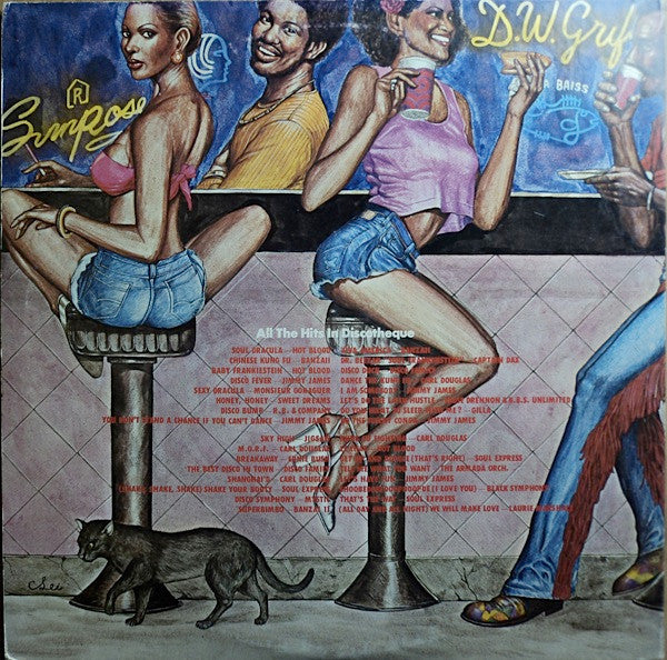 Various : All The Hits In Discotheque (2xLP, Comp)