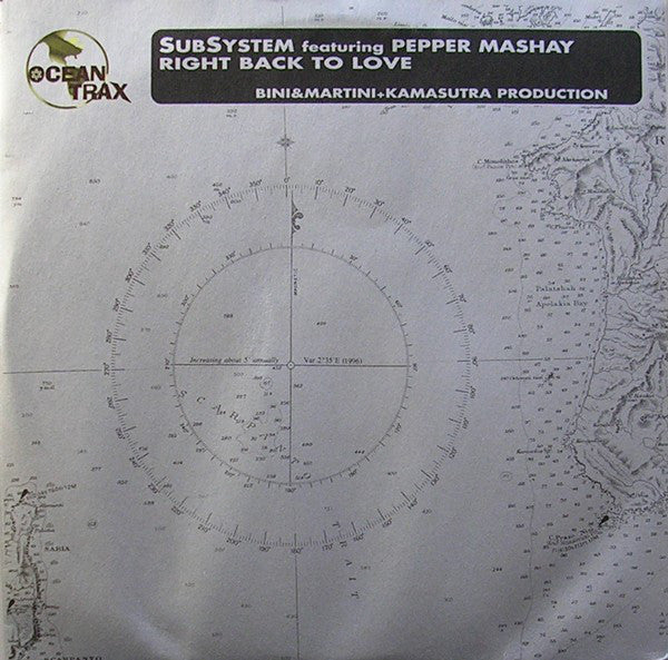 Subsystem featuring Pepper Mashay : Right Back To Love (2x12")