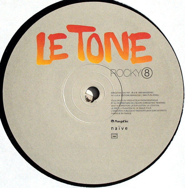 Le Tone : Rocky 8 / Volume 2 (12")