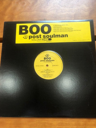 Boo : Post Soulman Volume One (12")