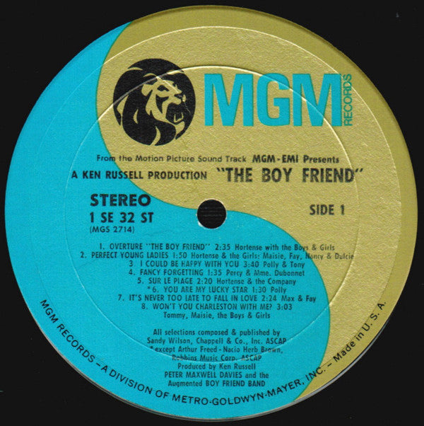 Peter Maxwell Davies And The Boy Friend Band Starring Twiggy (2) : The Boyfriend (Original Soundtrack) (LP, Album, Gat)