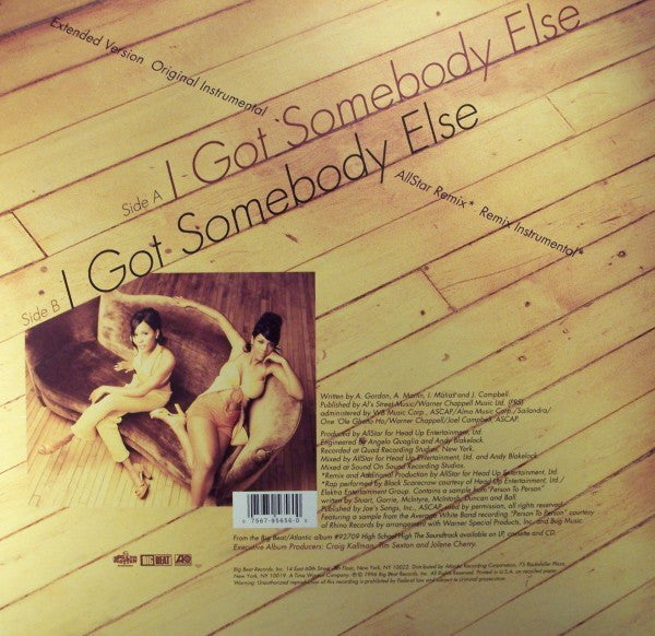 Changing Faces : I Got Somebody Else (12")