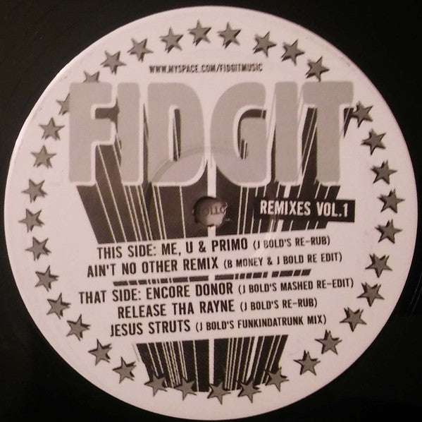 Fidgit : Fidgit Remixes Vol. 1 (12")