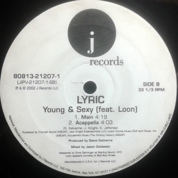 Lyric (4) : Young & Sexy (12")