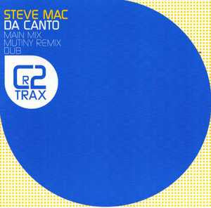 Steve Mac : Da Canto (12")