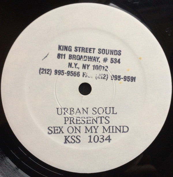 Urban Soul : Sex On My Mind (12", W/Lbl)