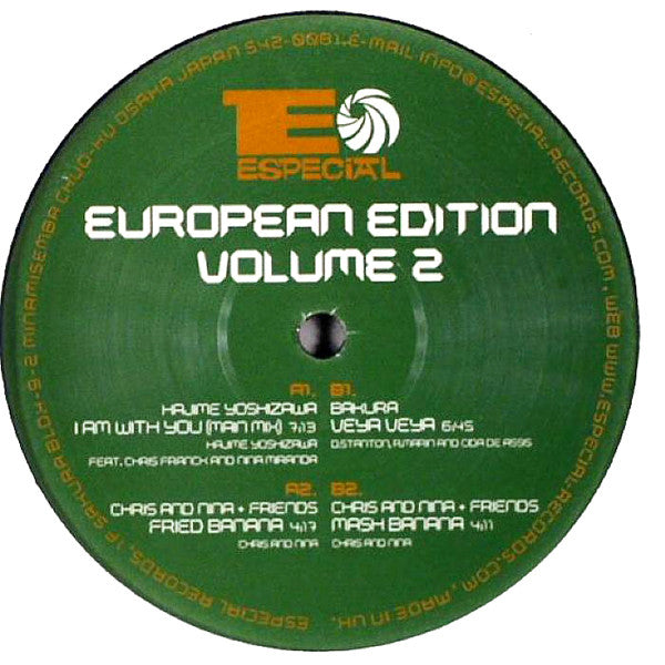 Various : European Edition Volume 2 (12")