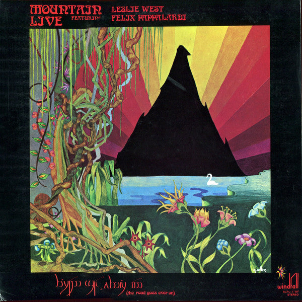 Mountain : Live: The Road Goes Ever On (LP, Album, Gat + 7", Single)