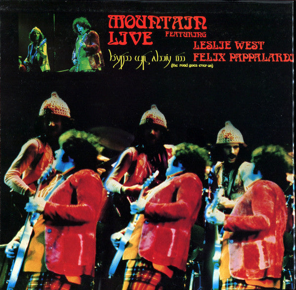 Mountain : Live: The Road Goes Ever On (LP, Album, Gat + 7", Single)
