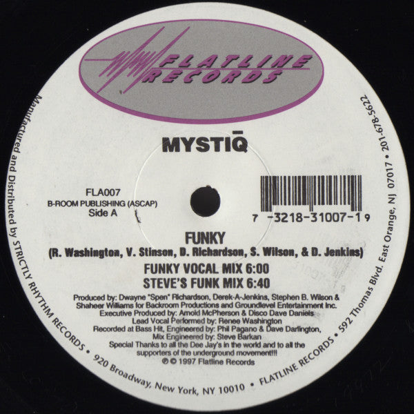 Mystiq : Funky (12")