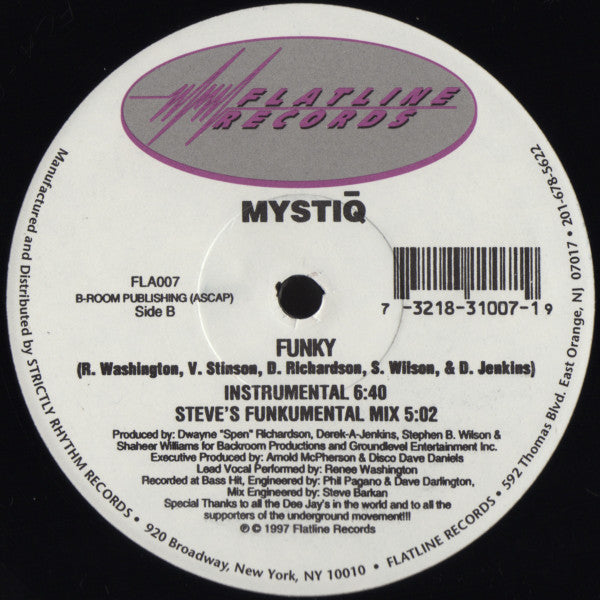 Mystiq : Funky (12")