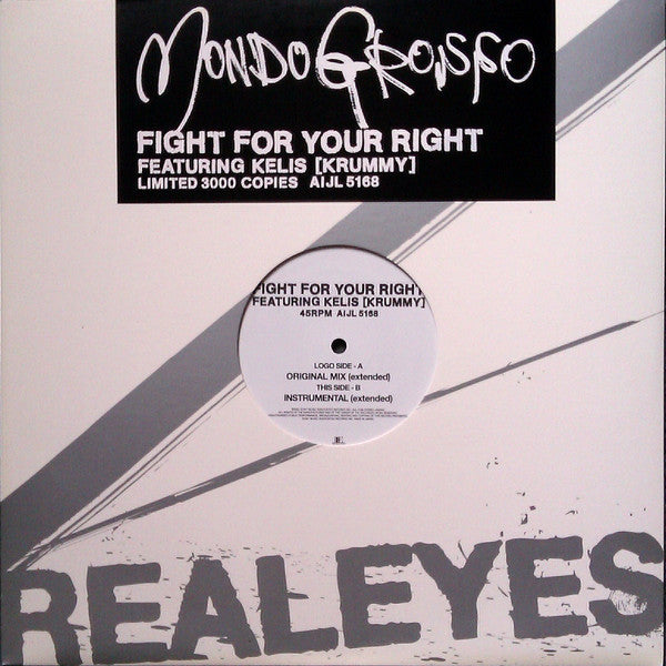Mondo Grosso : Fight For Your Right (12", Ltd)