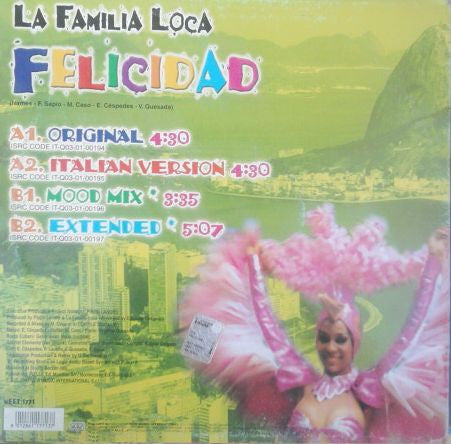 La Familia Loca : Felicidad (12")