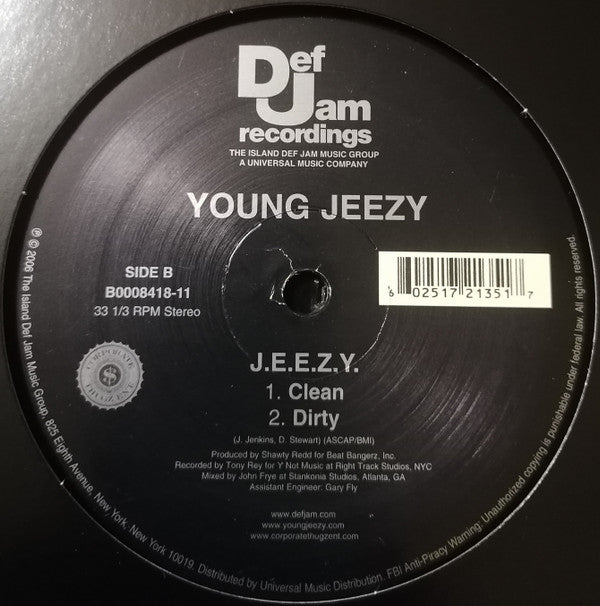 Young Jeezy : Go Getta (12")