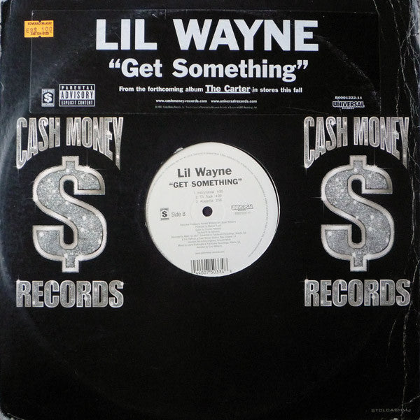 Lil Wayne : Get Something (12", Single, Promo)