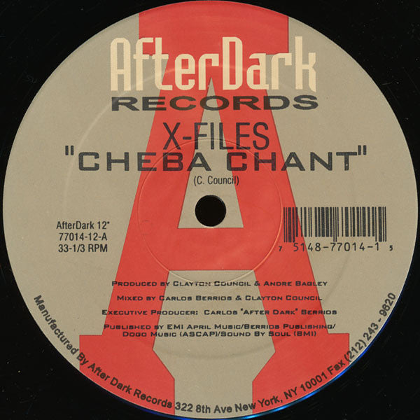 X-Files (3) : Cheba Chant (12")