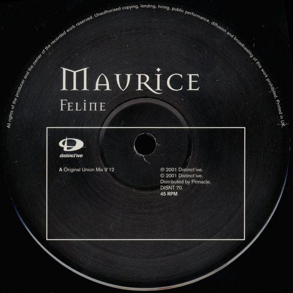 Maurice (2) : Feline (12")