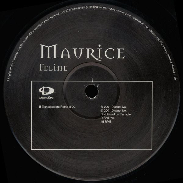 Maurice (2) : Feline (12")