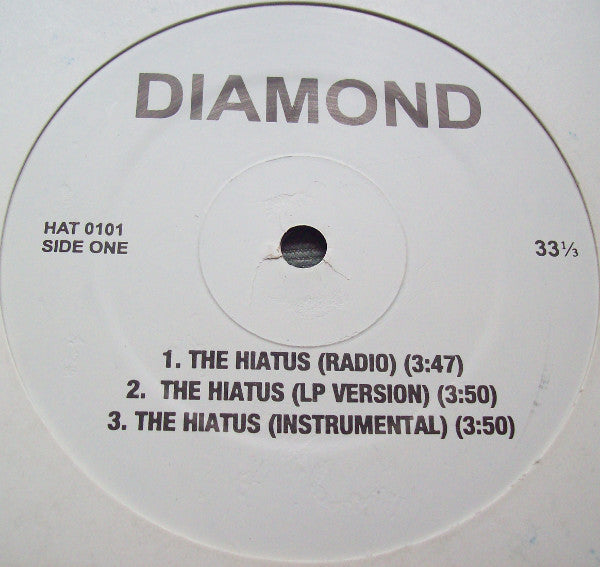 Diamond D : The Hiatus / No Wonduh (The Projects) (12", Unofficial)