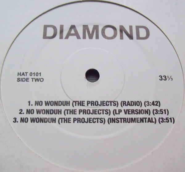 Diamond D : The Hiatus / No Wonduh (The Projects) (12", Unofficial)