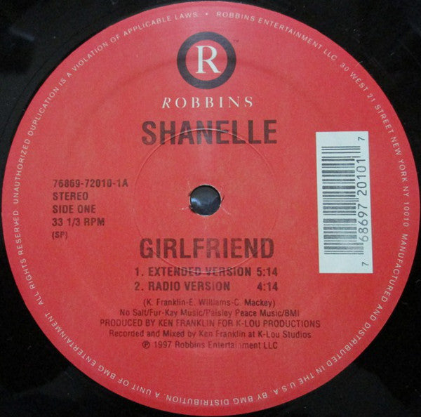 Shanelle : Girlfriend (12")