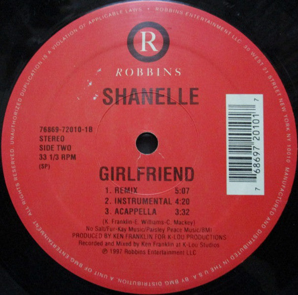 Shanelle : Girlfriend (12")