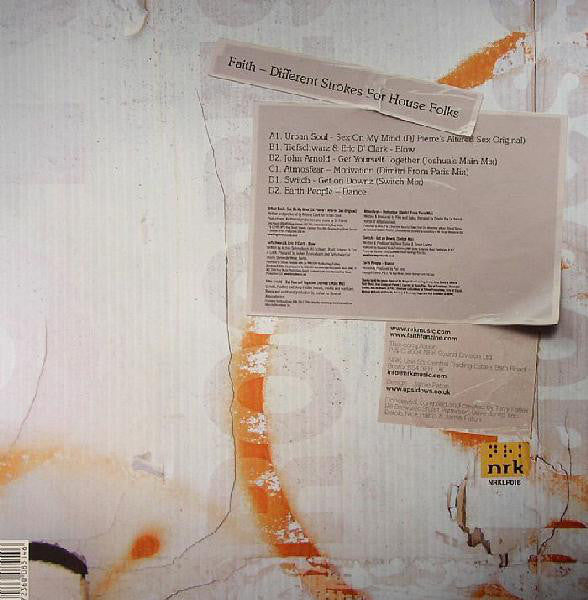 Various : Faith - Different Strokes For House Folks (2x12", Comp)