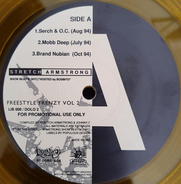 Various : Freestyle Frenzy Vol 2 (LP, Promo, Ora)