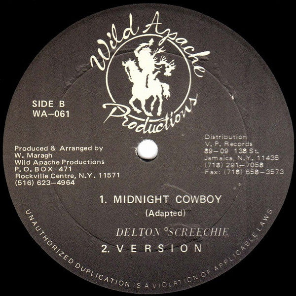 Super Cat (2) / Delton Screechie : Vinyard Party / Midnight Cowboy (12")