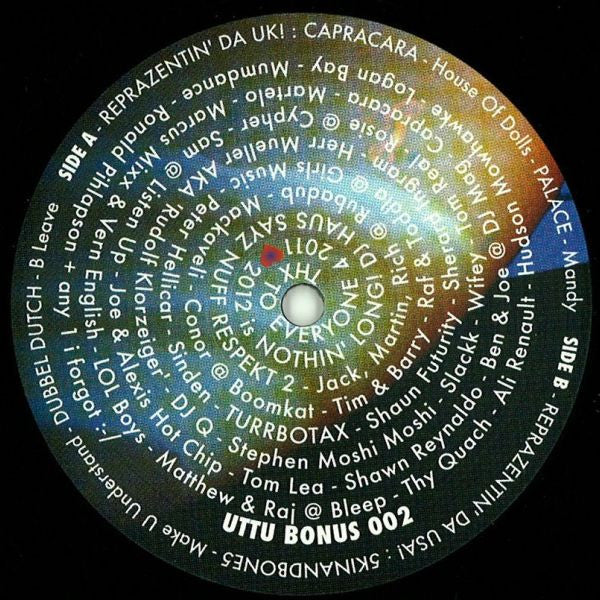 Various : UTTU Recs In Effekt! (12", EP, Comp)