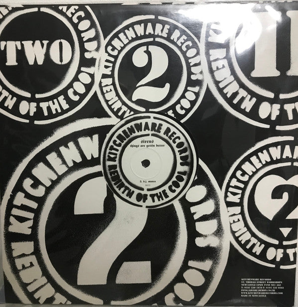 Sirens : Things Are Getting Better (12", Promo)
