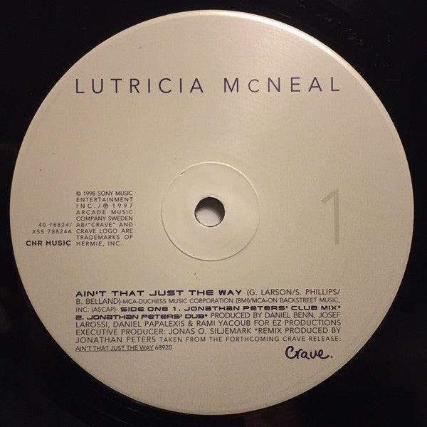 Lutricia McNeal : Ain't That Just The Way (12")