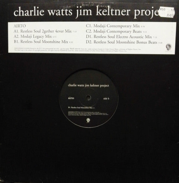 Charlie Watts/Jim Keltner Project : Airto (2x12", Promo)