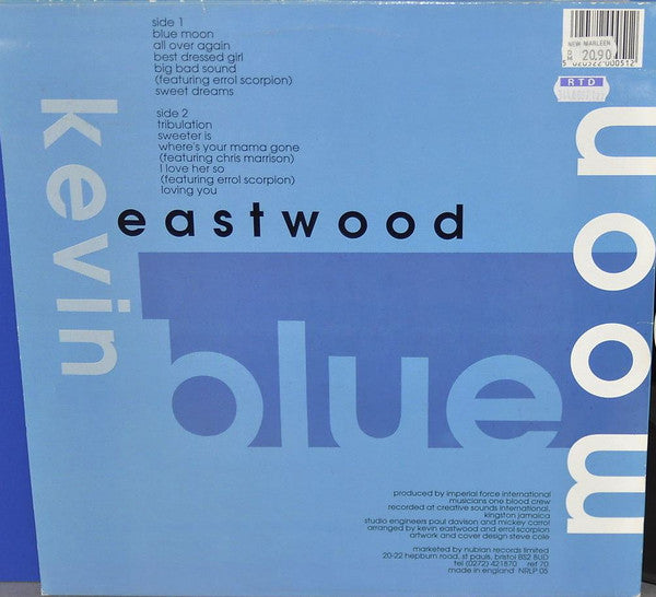 Kevin Eastwood : Blue Moon (LP, Album)